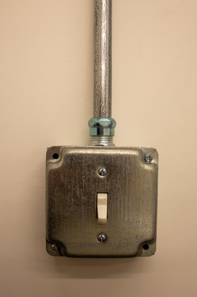 Vent fan switch
